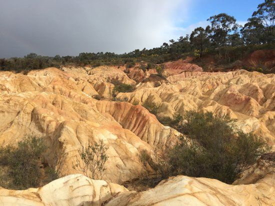 Pink Cliffs Hydraulic Gold Sluicing Site