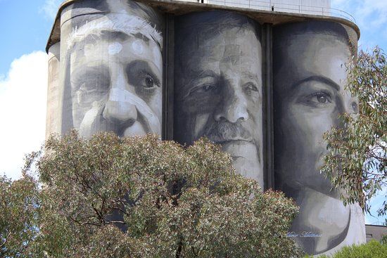 Fyansford Silo Art