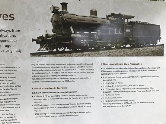 Yarragon Steam Locomotive